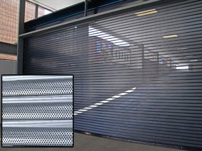 Perforated Rolling Shutter